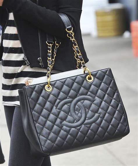 chanel gst shopping tote|Chanel gst tote discontinued.